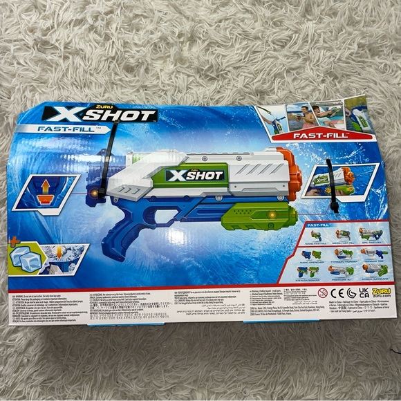 Zuru  X-Shot Water Warfare Fast-Fill Water Blaster 34 Ft Pi 56138 - Picture 6 of 8